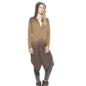 Musterbrand Women's Star Wars Wookiee Asymmetrical Hooded Cardigan Size XXL